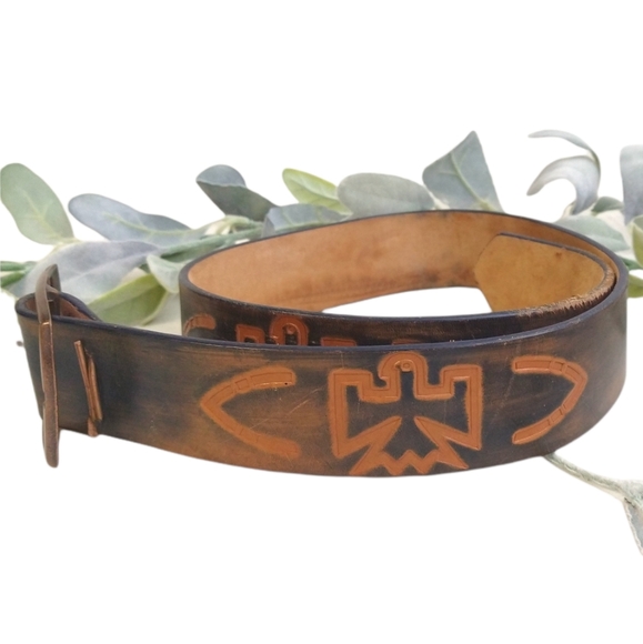 Pants Leather Belt - Picture 2 of 6